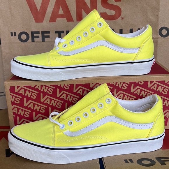 Vans Old Skool Neon Lemon Tonic/True White WMNS sneakers - Picture 2 of 16